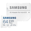 64GB Samsung EVO Plus (2021) microSD kártya + SD adapter (Class 10) #1