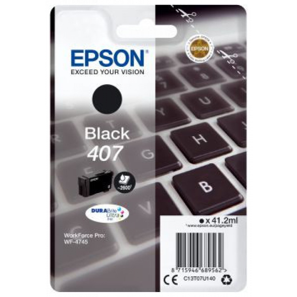 Epson 407 patron T07U1 (fekete) #1