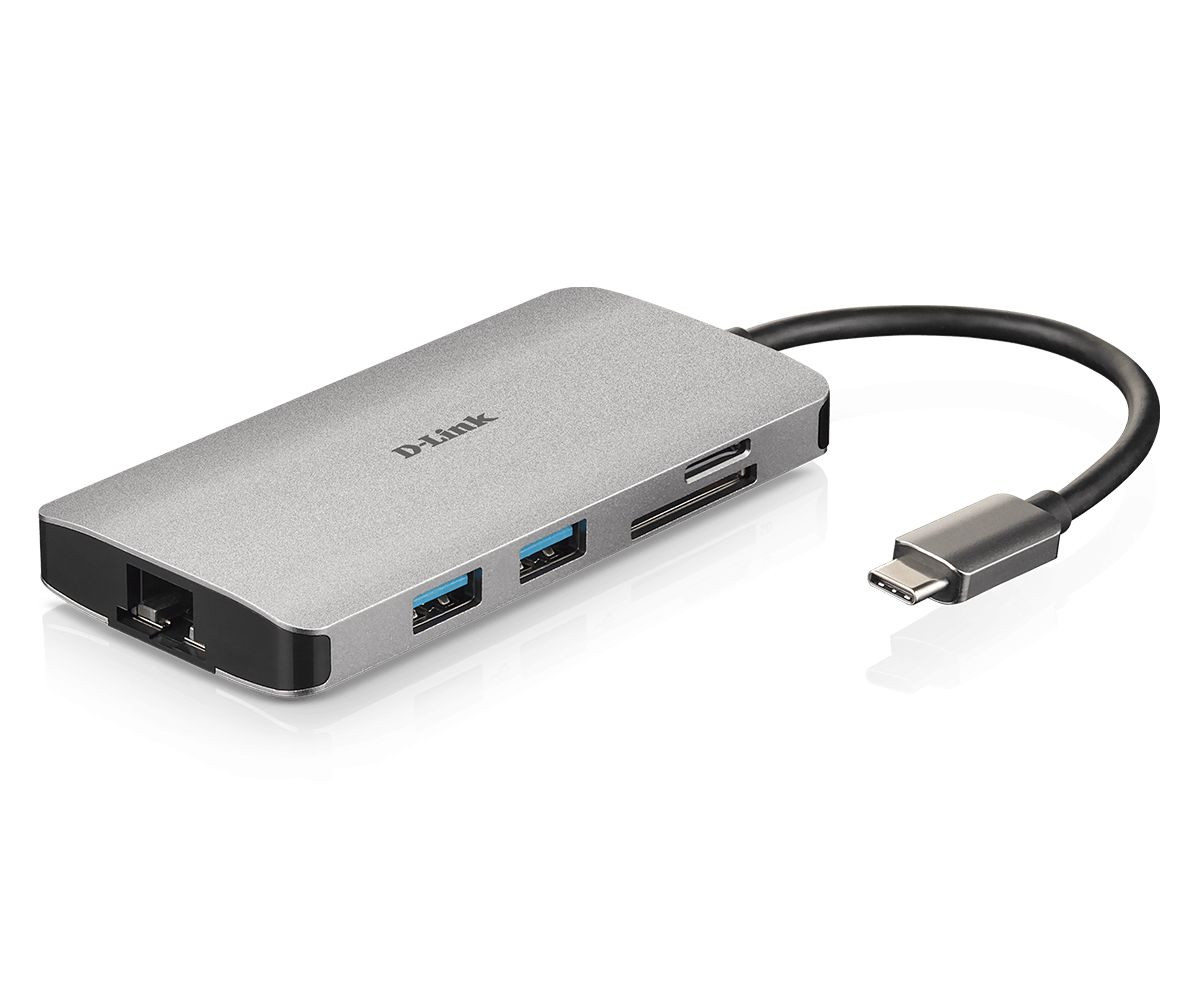 D-Link DUB-M810 8-in-1 USB-C Hub (HDMI/Ethernet/Card Reader/Power Delivery) #1