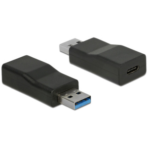 Delock 65696 USB 3.1 dugó > USB Type-C™ aljzat, adapter (aktív) #1