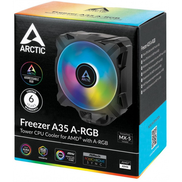 Arctic Freezer A35 A-RGB CPU hűtő (AMD AM4, AM5) #7