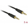 3,5mm Combo Jack (4-pin) összekötő kábel (M/M) 5m Delock #1