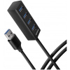4-portos USB HUB Axagon HUE-M1AL (USB 3.2) Type-A csatlakozóval, 1,2m kábellel #1