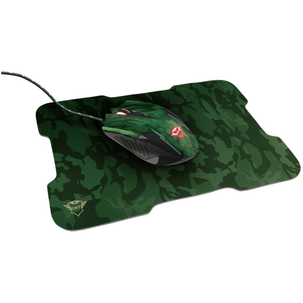 Trust GXT 781 Rixa Camo gamer egér és egérpad #1