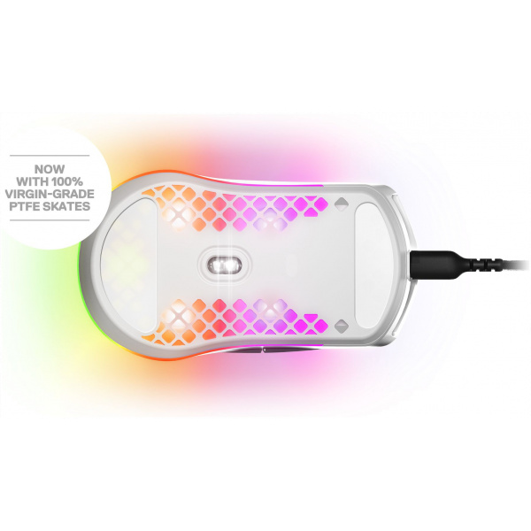 SteelSeries Aerox 3 Snow egér, 2022 Edition (fehér) #4