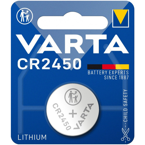 Varta 3V-os lithium gombelem CR2450 (1db) #1