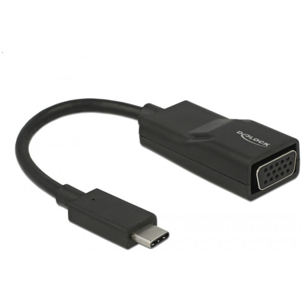 Delock adapter USB Type-C™ > VGA aljzat (DP váltakozó mód) #1