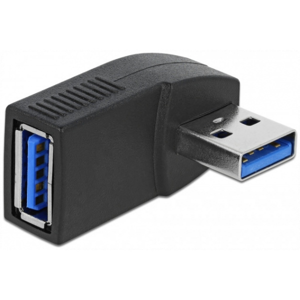 Delock USB 3.0 toldó könyök (90° horizontális) #1