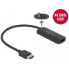 Delock HDMI > DisplayPort 1.2 4K 60Hz átalakító, HDR-el, 24cm kábellel #1