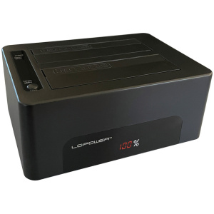 LC Power SATA dokkoló HDD/SSD-hez USB 3.2 (LC-DOCK-U3-V) #1
