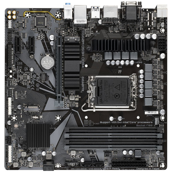 Gigabyte B660M DS3H DDR4 alaplap #1