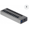 Delock USB 3.0 HUB 10 porttal és kapcsolóval #1