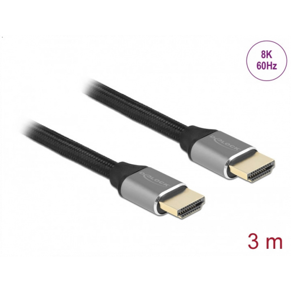 Delock HDMI-HDMI nagy sebességű kábel 3m 8K 60Hz #1