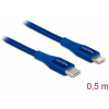 Delock USB-C – Lightning töltő- és adatkábel (MFi tanusítvánnyal) 0,5m #1