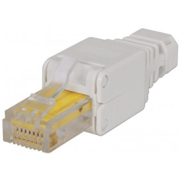 Manhattan UTP csatlakozó dugó (szerszám nélkül szerelhető) RJ45 Cat5/5e/6 #1