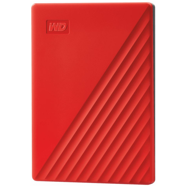 2TB WD My Passport Portable Storage USB3.2 piros #1