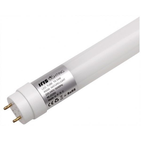 Iris T8 LED fénycső (150 cm, 2160 lm, 24W, semleges fehér) #1