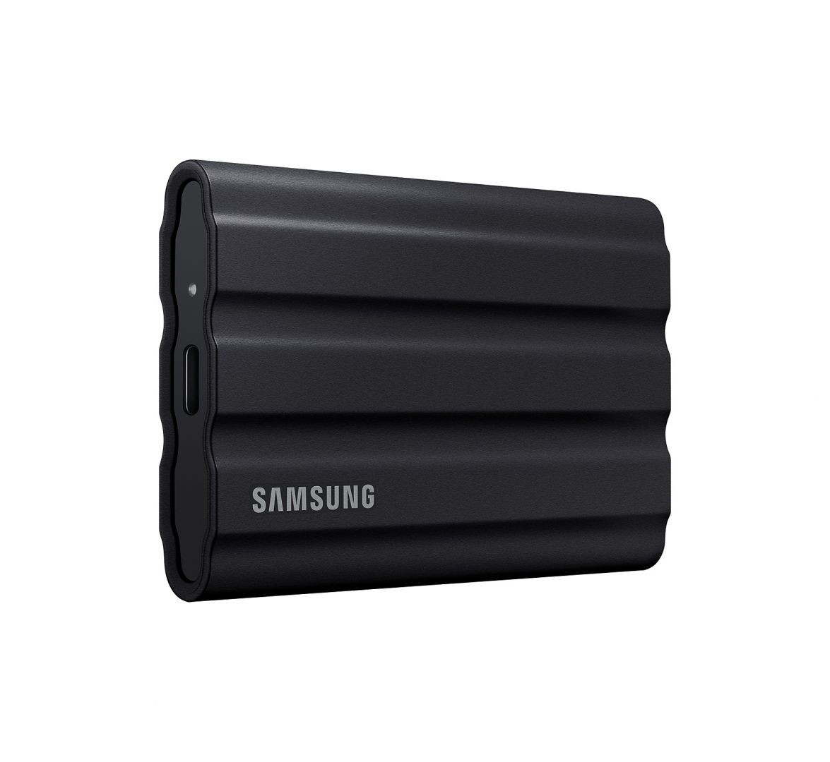 1TB Samsung T7 Shield hordozható SSD USB 3.2 (fekete) #1