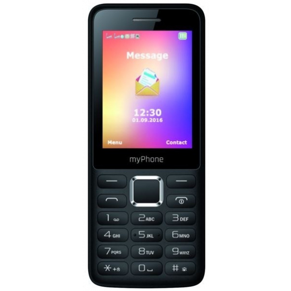 myPhone 6310 Dual SIM mobiltelefon - fekete #1