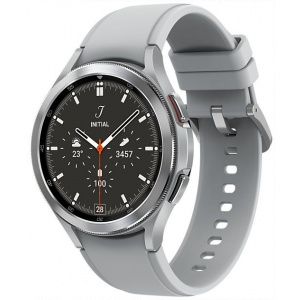Samsung Galaxy Watch 4 Classic okosóra 46mm, eSIM (ezüst) #1