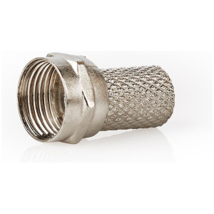 Antenna F csatlakozó dugó, krimpelhető (7,5 mm) #1