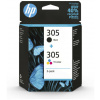 HP 6ZD17AE patron szett (305) fekete+színes #1