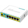 MikroTik hEX PoE lite RB750UPr2 L4 vezetékes router 5 porttal #1