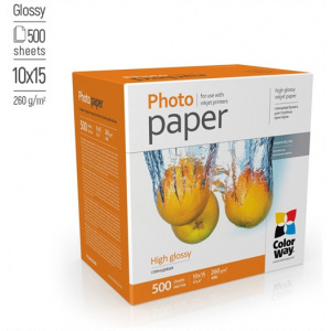 Colorway foto papír 10x15cm 500 lap, fényes (260gr) #1