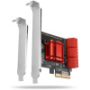 SATA3 Raid vezérlő PCI-Express (6 belső port (Axagon) #1
