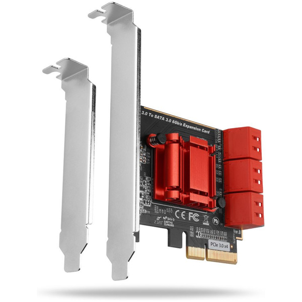 SATA3 Raid vezérlő PCI-Express (6 belső port (Axagon) #1