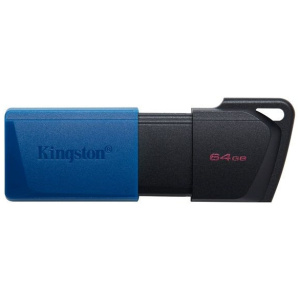 64GB Kingston USB 3.2 DataTraveler Exodia M Pendrive (fekete-kék) #1