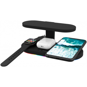 Canyon WS-501 5-in-1 vezeték nélküli Qi töltőállomás #1