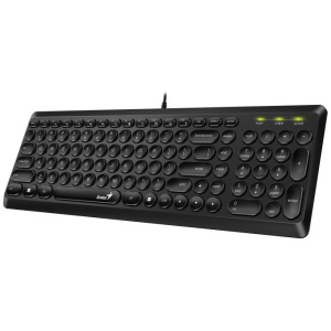 Genius Slimstar Q200 billentyű fekete (USB) #1