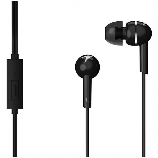 Genius HS-M300 fülhallgató mikrofonnal (fekete) #1