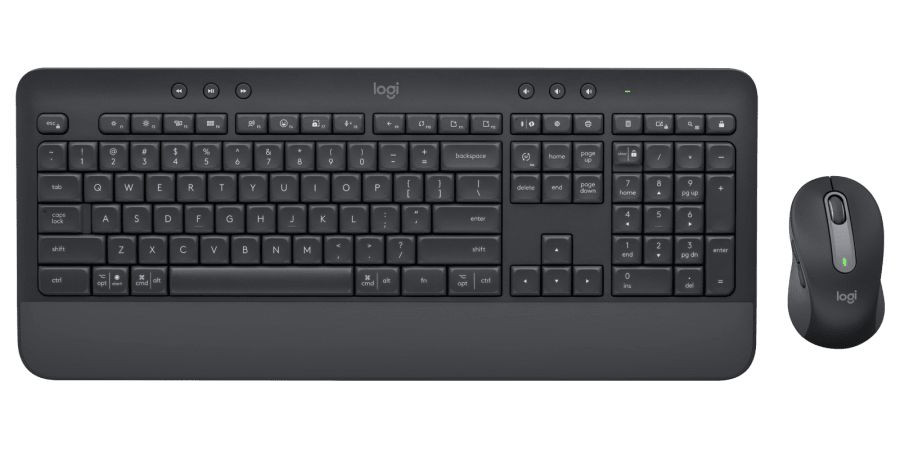 Logitech MK650 Signature Vezeték nélküli billentyű szett (szürke) #1