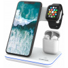 Canyon WS-302 3-in-1 vezeték nélküli Qi töltőállomás #1