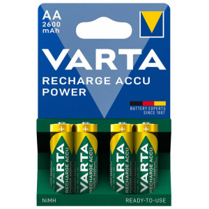 Varta Power NiMH akku AA (ceruza) 2600 mAh (4db) #1