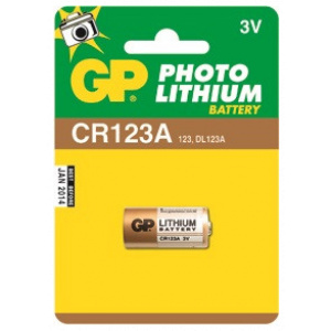 GP CR123 lithium fotóelem #1