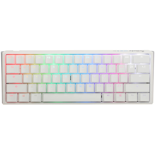 Ducky ONE 3 Mini mechanikus RGB billentyűzet (MX Blue) fehér #1