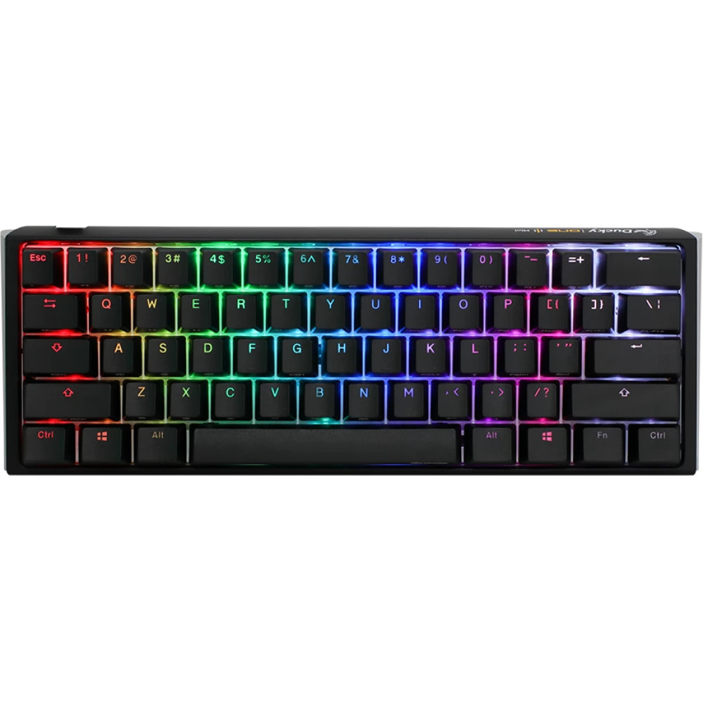 Ducky ONE 3 Mini mechanikus RGB billentyűzet (MX Red) fekete #1