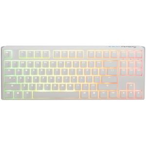 Ducky ONE 3 TKL mechanikus RGB billentyűzet (MX Blue) fehér #1