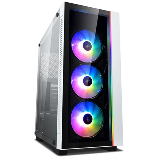 DeepCool Matrexx 55 V3 ADD-RGB 3F ház, üveg oldallappal (fehér) #1