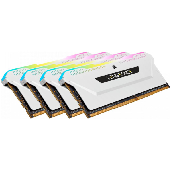 32GB DDR4 3200MHz (PC4-25600) Corsair Quad RAM KIT (Vengeance RGB Pro SL White) #1