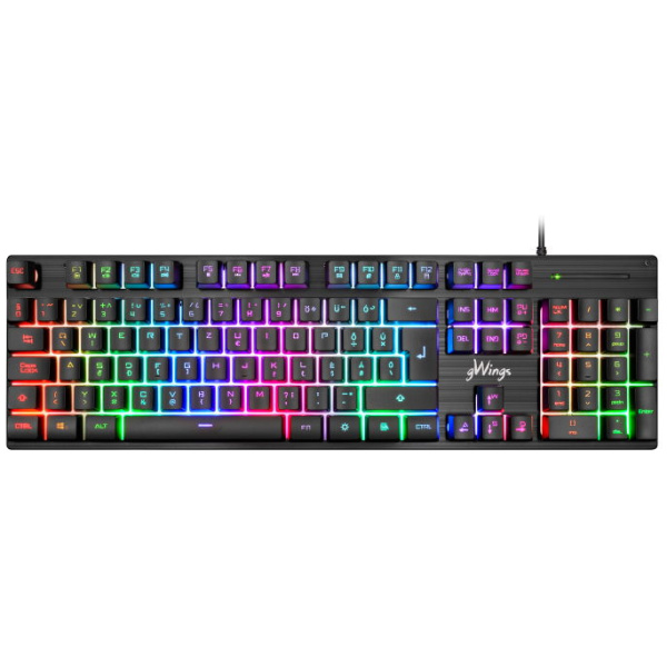 gWings Spider 9270kb Gaming billentyű RGB háttérvilágítással #1