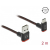 Delock EASY-USB 2.0 A – C kábel (90° csatlakozókkal) 2m #1