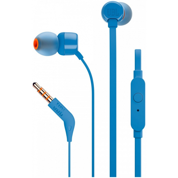 JBL Tune 110 fülhallgató mikrofonnal (kék) #1
