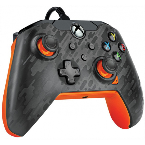 PDP Xbox vezetékes kontroller Series X|S/Xbox One/PC-hez (Atomic Carbon) #1