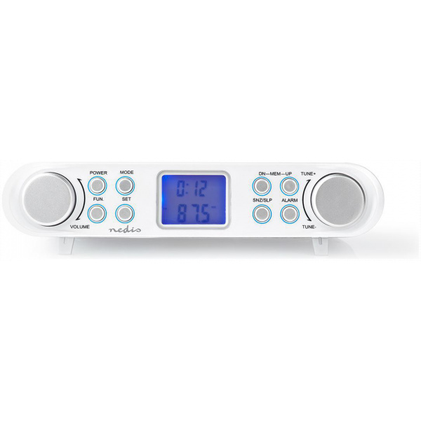 Nedis FM konyhai rádió, 1,5W (fehér) #1