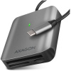 Axagon CRE-S3C SD/microSD/CF kártyaolvasó USB 3.2 Type-C csatlakozással #1