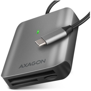 Axagon CRE-S3C SD/microSD/CF kártyaolvasó USB 3.2 Type-C csatlakozással #1